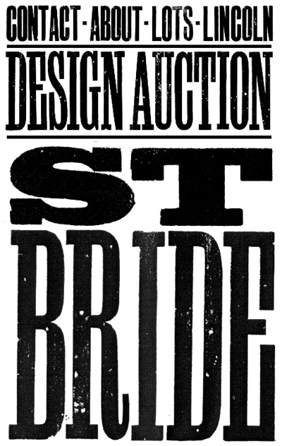 Design Auction St Bride